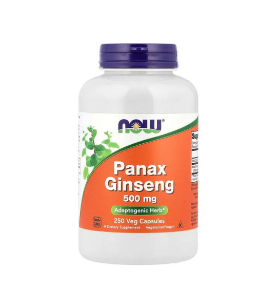 NOW Panax Ginseng Extract 1000 mg Veg Caps (250 капс)