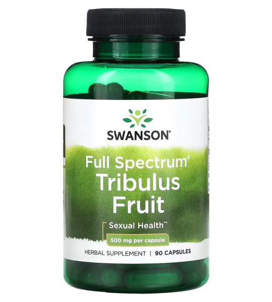 Swanson Full Spectrum Tribulus Fruit 500 мг (90 капс)