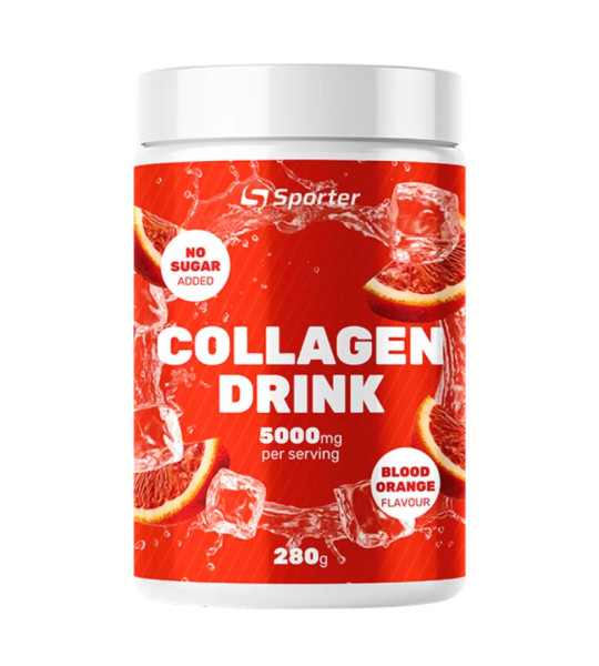 Sporter Collagen Drink 5000 мг Sugar Free (280 грам)