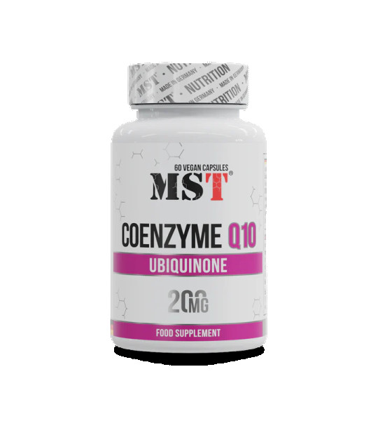 MST Coenzyme Q10 Ubiquinone Veg Caps 200 мг (60 капс)