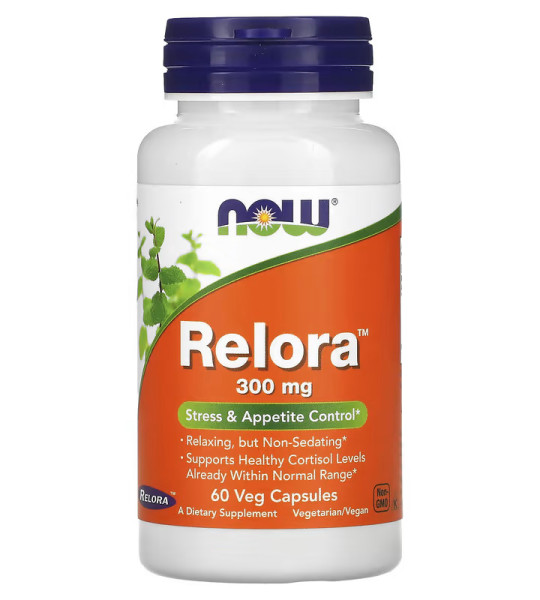 NOW Relora 300 мг Veg Caps (60 капс)