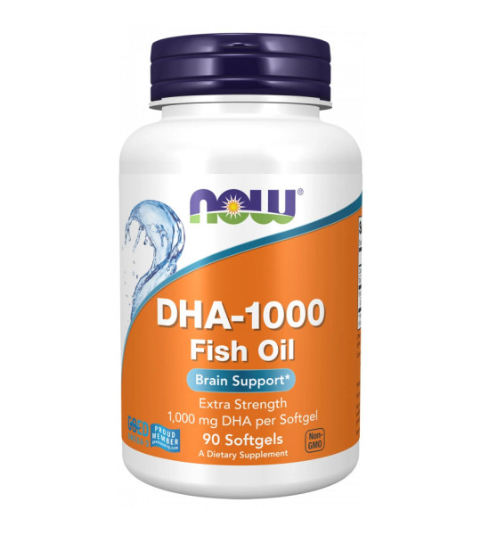 NOW DHA-1000 Fish Oil (90 капс)