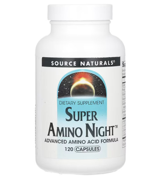 Source Naturals Super Amino Night (120 капс)