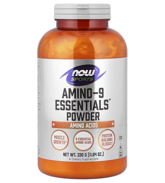 NOW Sports Amino-9 Essentials Powder (330 грам)