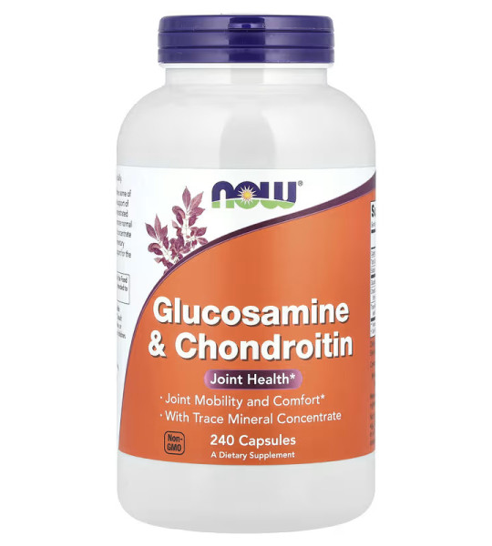 NOW Glucosamine & Chondroitin (240 капс)