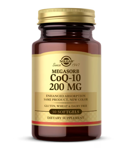 Solgar Megasorb CoQ-10 200 мг (30 капс)