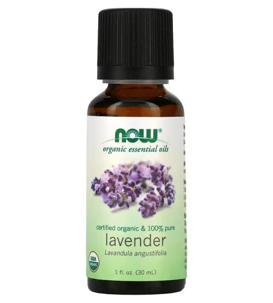 NOW Organic Essential Oils Lavender (30ml)