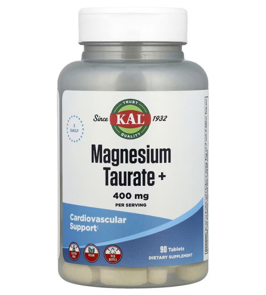 KAL Magnesium Taurate + 400 mg (90 табл)