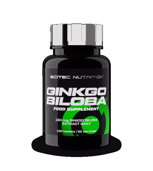 Scitec Nutrition Ginkgo Biloba 160 мг (100 табл)