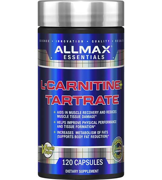 AllMax L-Carnitine + Tartrate 735 мг (120 капс)