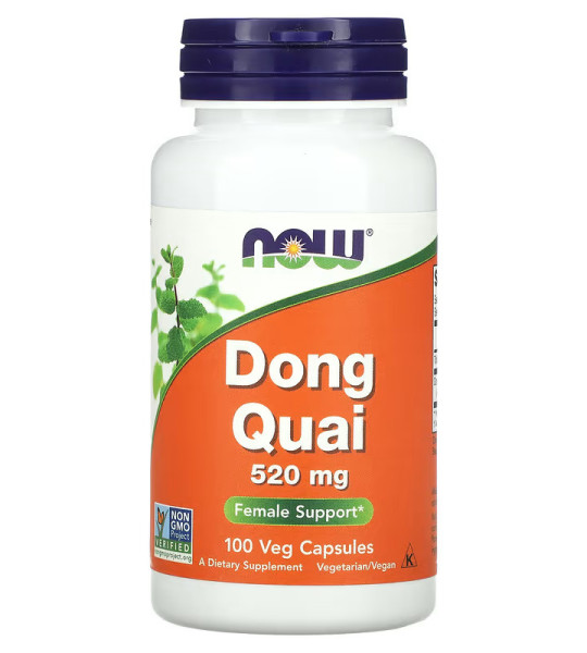 NOW Dong Quai 520 мг Veg Caps (100 капс)