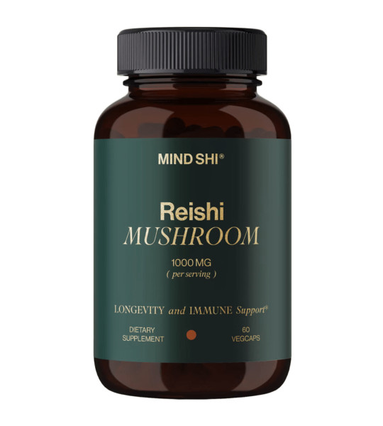 Mind Shi Reishi Mushroom 1000 mg Veg Caps (60 капс)