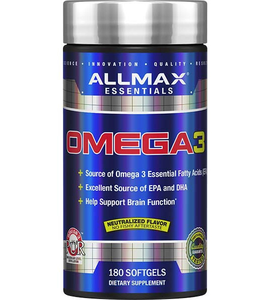 AllMax Omega 3 Softgels (180 капс)