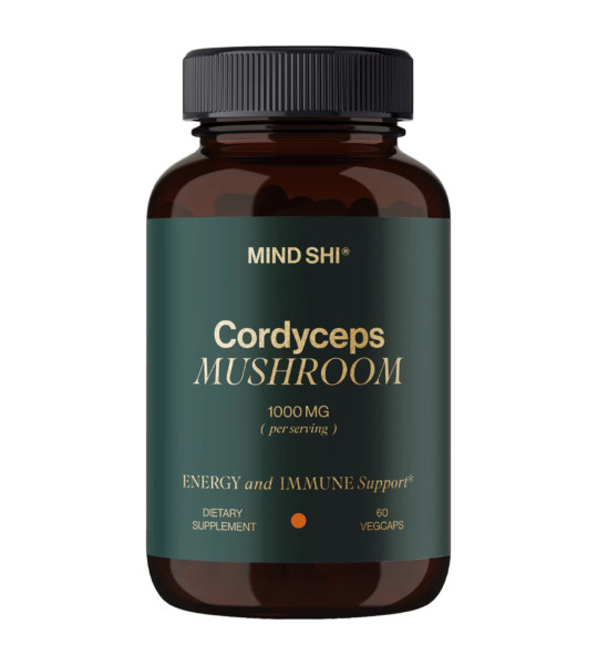 Mind Shi Cordyceps Mushroom 1000 mg Veg Caps (60 капс)