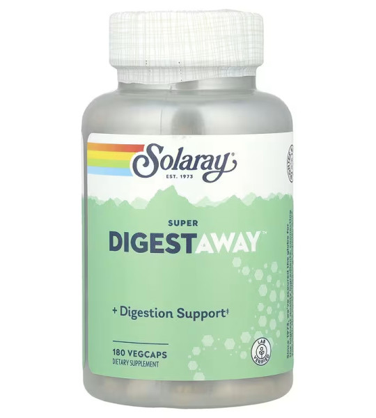 Solaray Super Digestaway Veg Caps (180 капс)