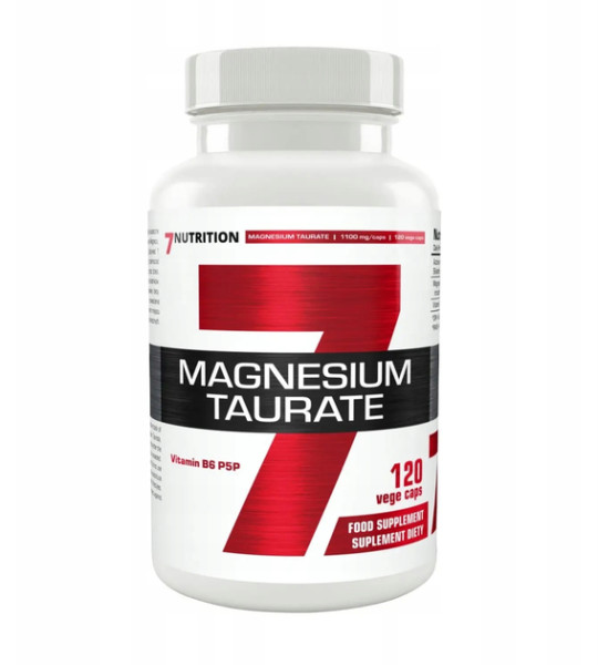 7Nutrition Magnesium Taurate Veg Caps (120 капс)