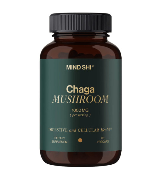 Mind Shi Chaga Mushroom 1000 mg Veg Caps (60 капс)