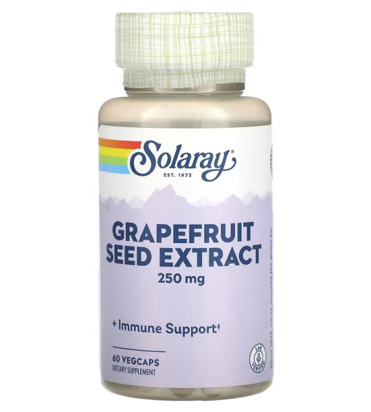 Solaray Grapefruit Seed Extract 250mg (60veg caps)