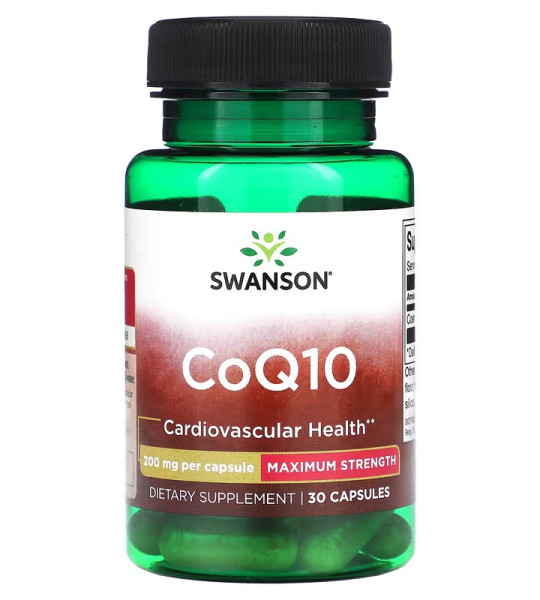Swanson CoQ10 200 мг (30 капс)