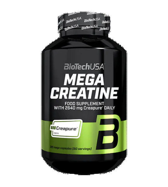 BioTech (USA) Mega Creatine Mega Caps (120 капс)
