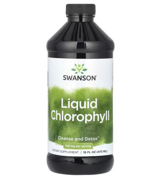 Swanson Liquid Chlorophyll 100mg (16Fl 473ML)