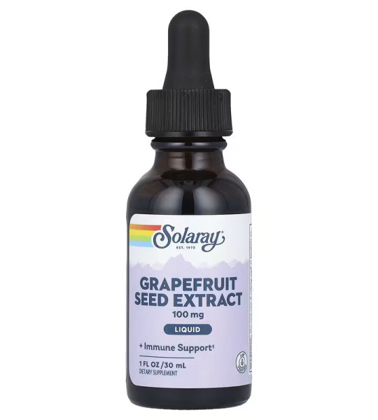 Solaray Grapefruit Seed Extract Liquid 100 мг 30 мл
