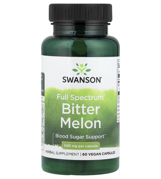 Swanson Full Spectrum Bitter Melon 800 mg Veg Caps (60 капс)