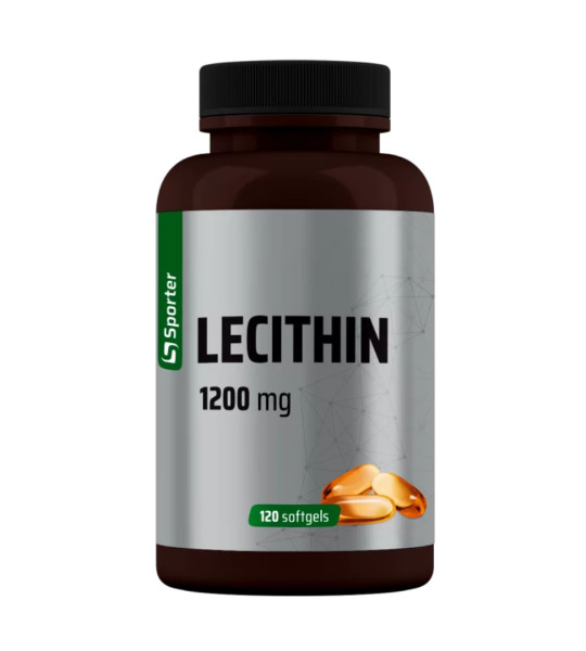 Sporter Lecithin 1200 mg Softgels (120 капс)