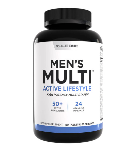 Rule 1 Men's Train Daily Sports Multi-Vitamin 180 табл