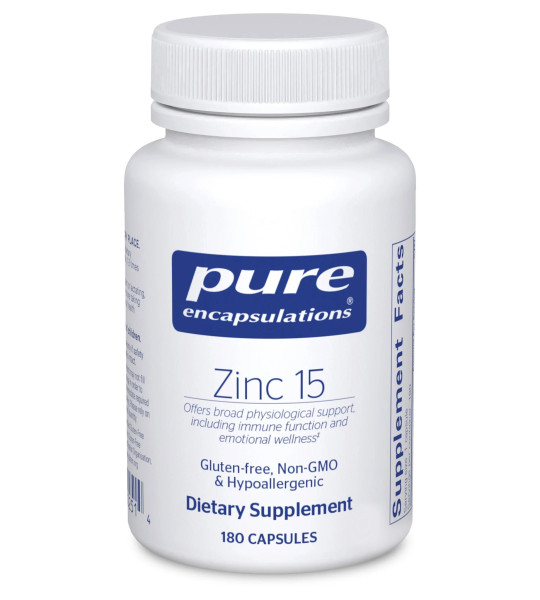 Pure Encapsulations Zinc 15 (180 капс)