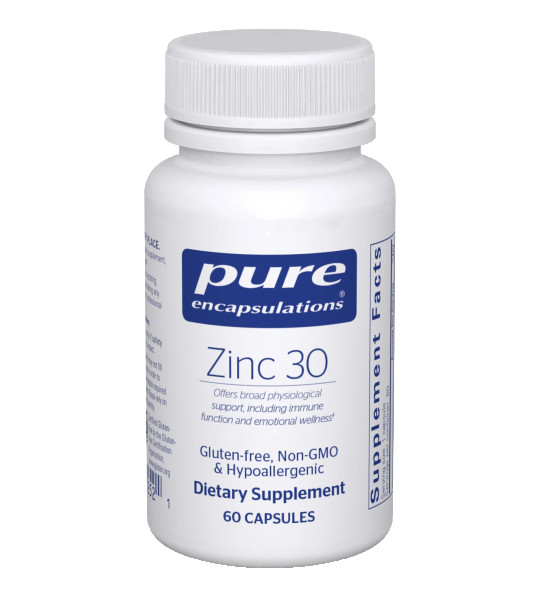 Pure Encapsulations Zinc 30 60 капс