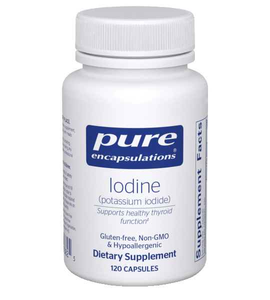 Pure Encapsulations Iodine (potassium iodide) 120 капс