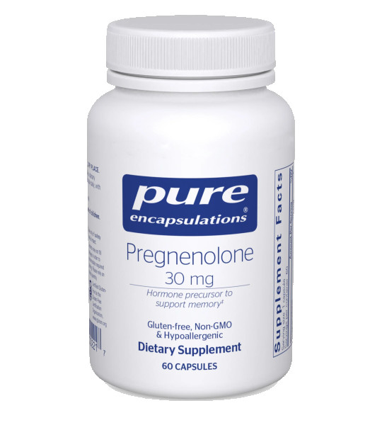 Pure Encapsulations Pregnenolone 30 mg 60 капс