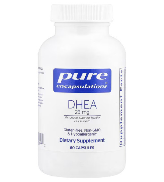 Pure Encapsulations DHEA 25 mg 60 капс