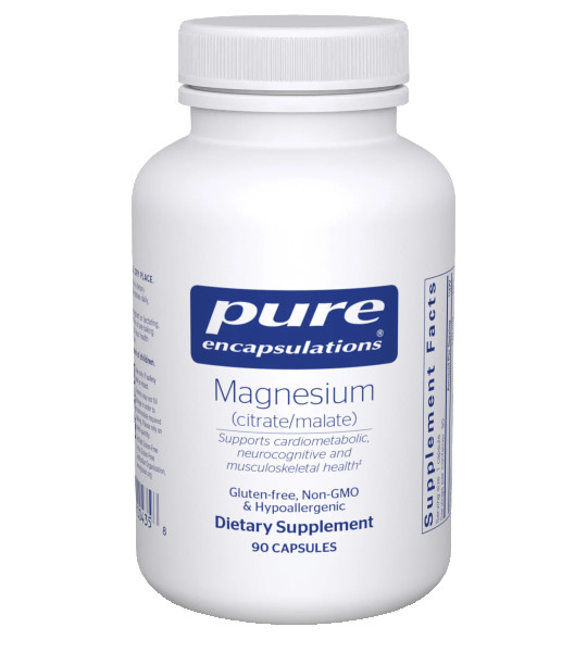 Pure Encapsulations Magnesium (citrate/malate) 90 капс