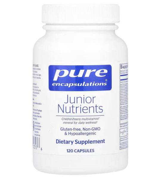 Pure Encapsulations Junior Nutrients 120 капс