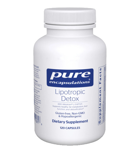 Pure Encapsulations Lipotropic Detox 120 капс