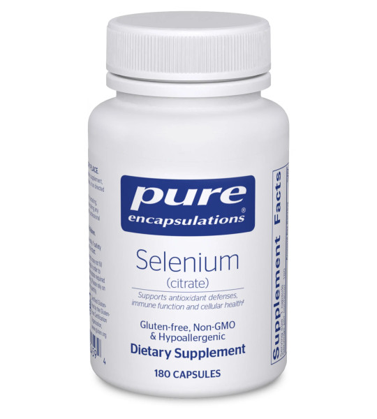 Pure Encapsulations Selenium (citrate) 180 капс