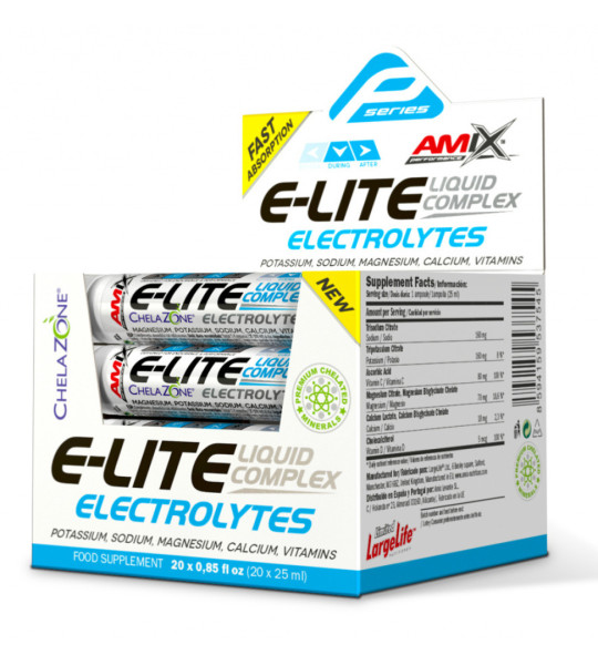 Amix Performance E-Lite Electrolytes Liquid (20 шт/ 25 мл)