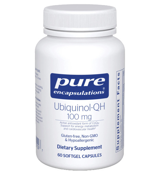 Pure Encapsulations Ubiquinol-QH 100 mg 60 капс