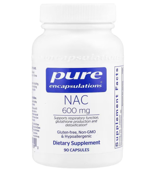 Pure Encapsulations NAC 600 mg 90 капс