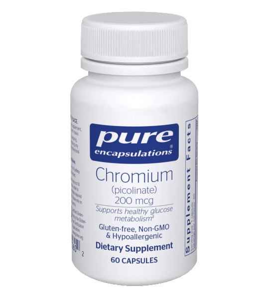 Pure Encapsulations Chromium (picolinate) 200 mcg 60 капс