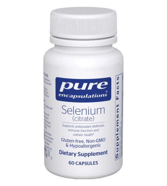 Pure Encapsulations Selenium (citrate) 60 капс