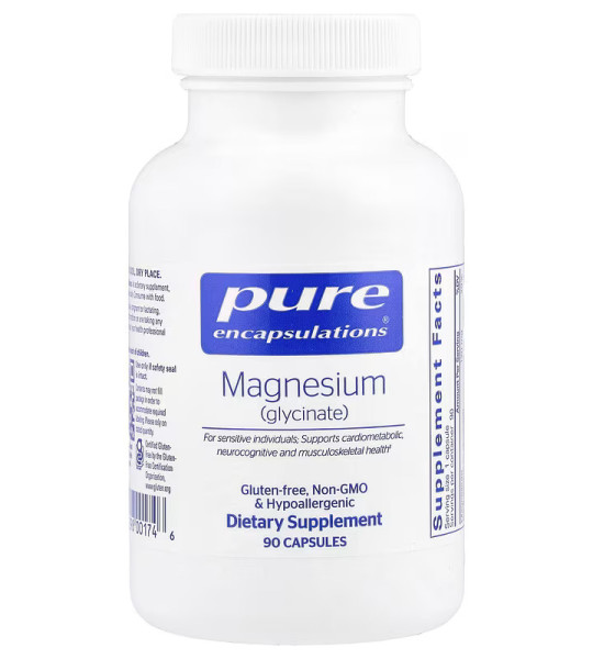 Pure Encapsulations Magnesium Glycinate 90 капс