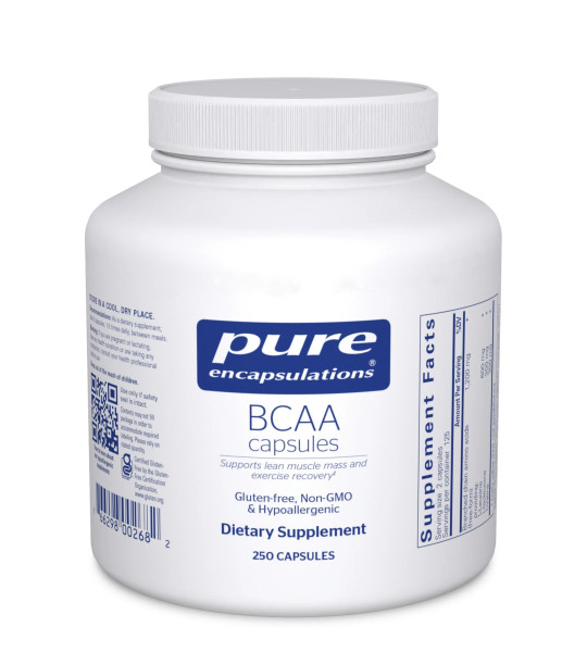 Pure Encapsulations BCAA capsules 250 капс