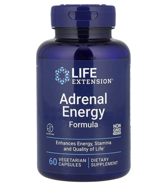 Life Extension Adrenal Energy Veg Caps (60 капс)