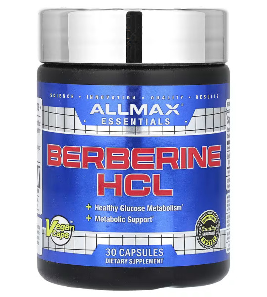 AllMax Berberine HCL Veg Caps (30 капс)