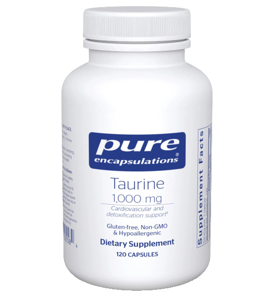 Pure Encapsulations Taurine 1,000 mg 120 капс