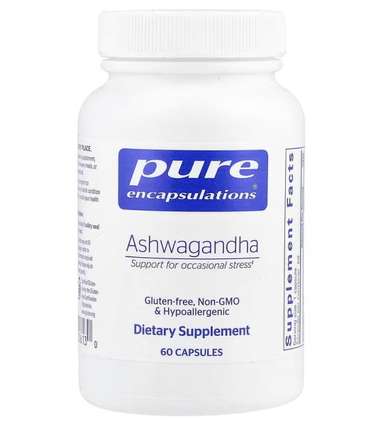 Pure Encapsulations Ashwagandha 60 капс