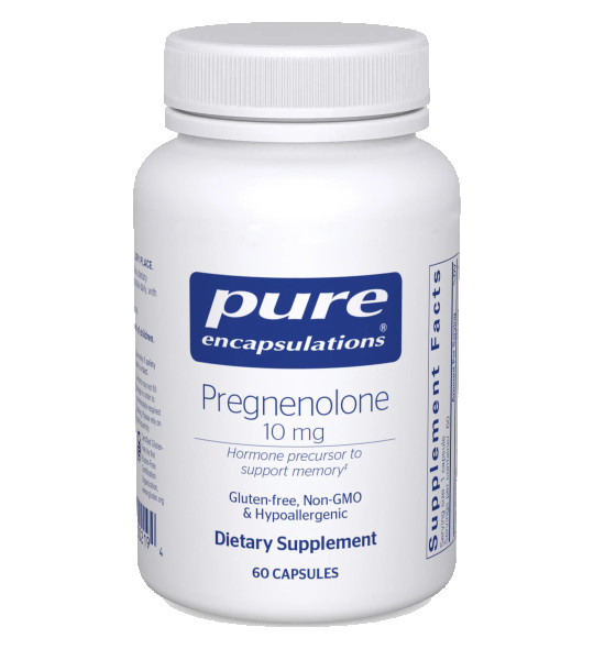 Pure Encapsulations Pregnenolone 10 mg 60 капс